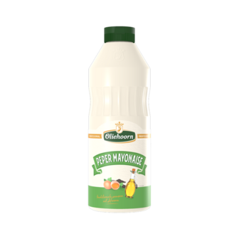 Oliehoorn Peper mayonaise 900ml (6 flessen)
