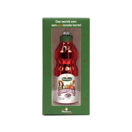 Kerstornament currysaus